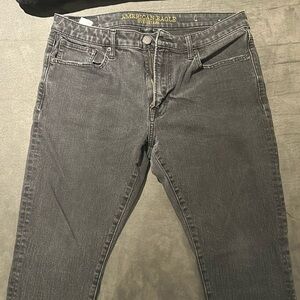 American Eagle Men’s Extreme Flex Sljm Jeans in Black wash 34/30